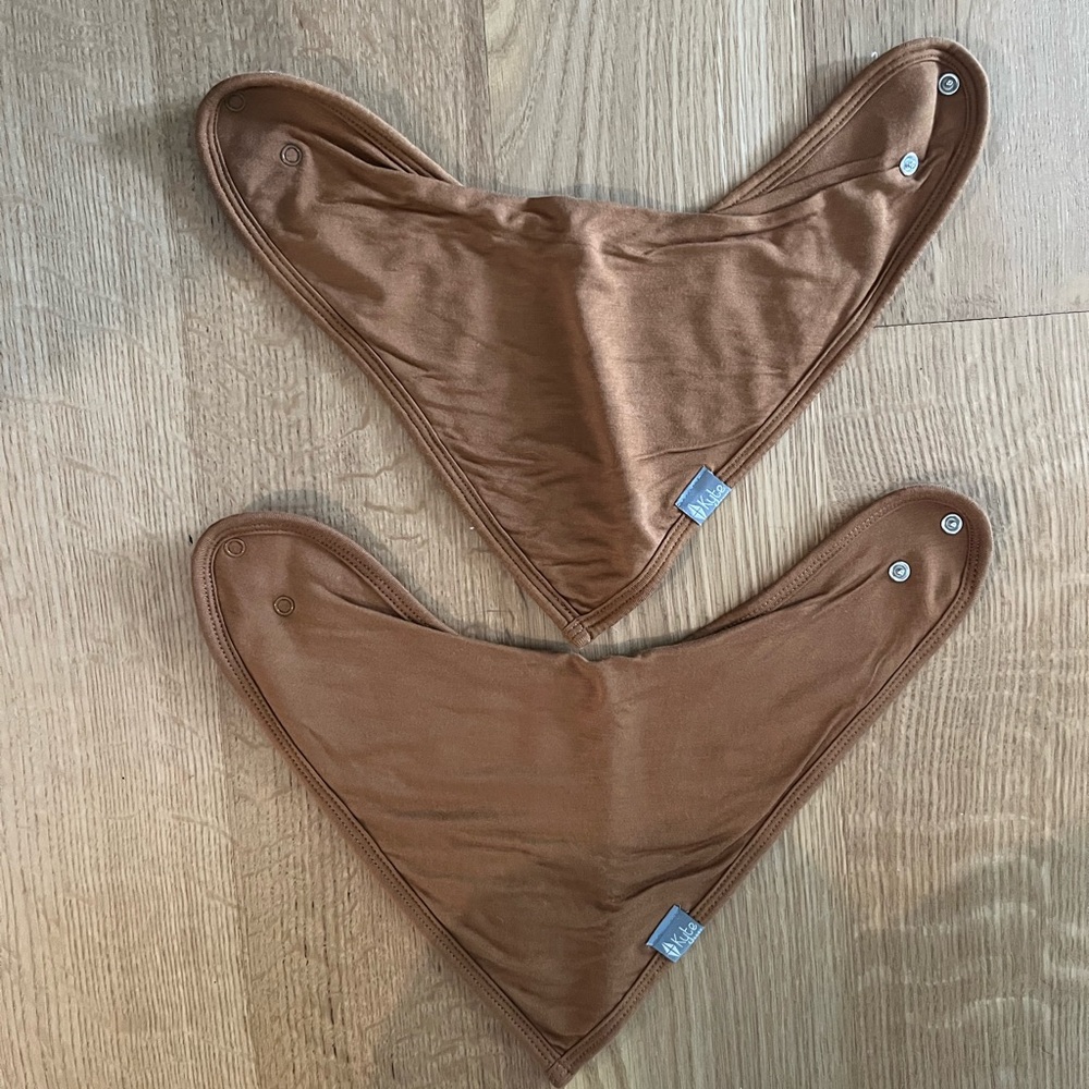 Kyte Baby Nutmeg Bib x2